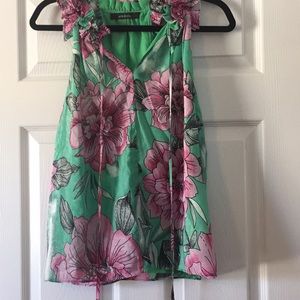 Tropical floral shirt